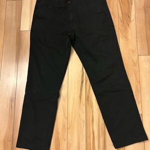 Eddie Bauer Men's Black Chinos